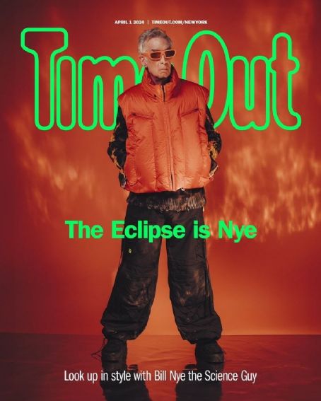 Bill Nye - Time Out Magazine Cover [United Kingdom] (1 April 2024)