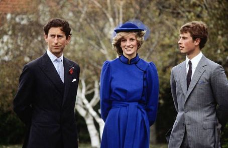 Princess Diana and Prince Charles with Prince Edward at the Wanganui ...