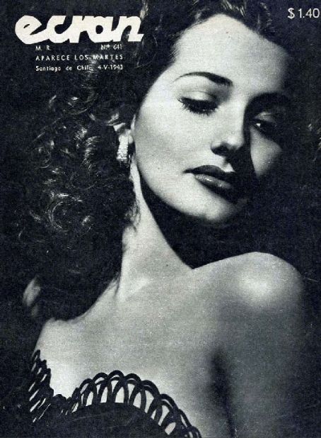 Brenda Marshall, Ecran Magazine 04 May 1943 Cover Photo - Chile