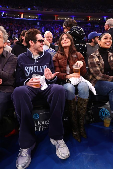 Pete Davidson and Emily Ratajkowski