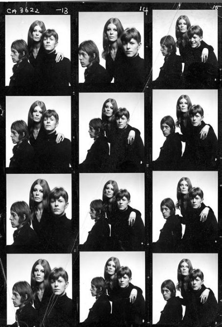David Bowie and Hermione Farthingale