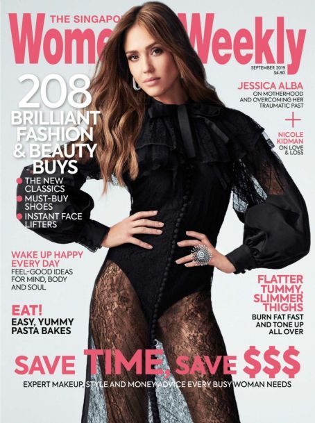 Jessica Alba, Women's Weekly Magazine September 2019 Cover Photo ...