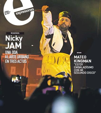 Nicky Jam - Expresiones Magazine Cover [Ecuador] (25 August 2018)