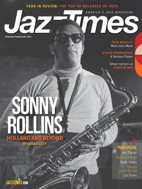 Sonny Rollins, JazzTimes Magazine January 2021 Cover Photo - United States