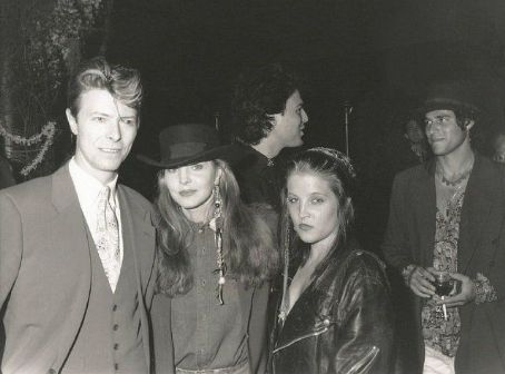 David Bowie, Priscilla and Lisa Marie Presley