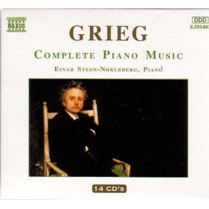 Edvard Grieg - GRIEG: Complete Piano Music Discography, Track List, Lyrics