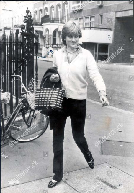 Lady Diana Spencer out and about in London - 1980