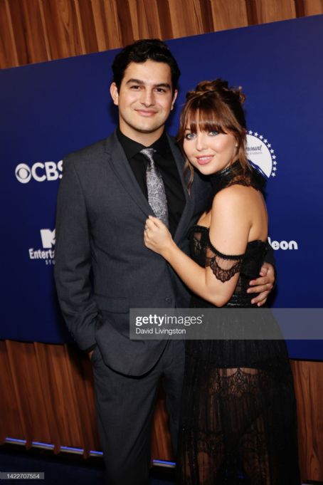 Samantha Hanratty and Christian DeAnda (Person) - 2022 Paramount Emmy Party