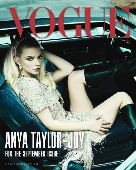 Anya Taylor Joy Vogue Magazine September 2024 Cover Photo Hong Kong