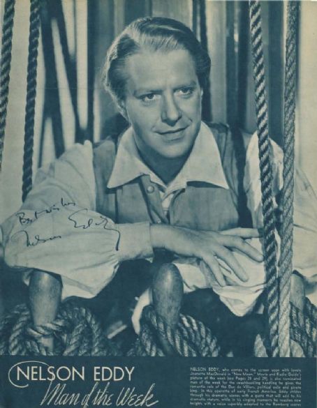 Nelson Eddy - Movie-radio Guide Magazine Pictorial [United States] (5 April 1940)