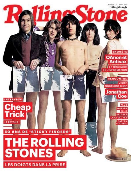 The Rolling Stones - Rolling Stone Magazine Cover [France] (April 2021)