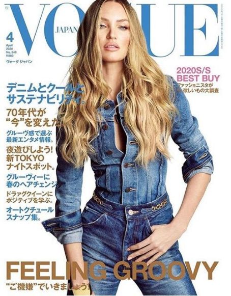 Candice Swanepoel - Vogue Magazine Cover [Japan] (April 2020)