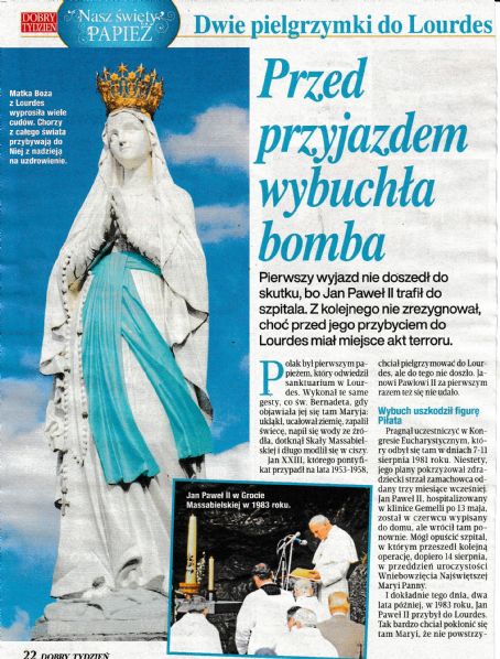Pope John Paul II - Dobry Tydzień Magazine Pictorial [Poland] (30 December 2024)