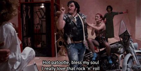 Meat Loaf and Patricia Quinn