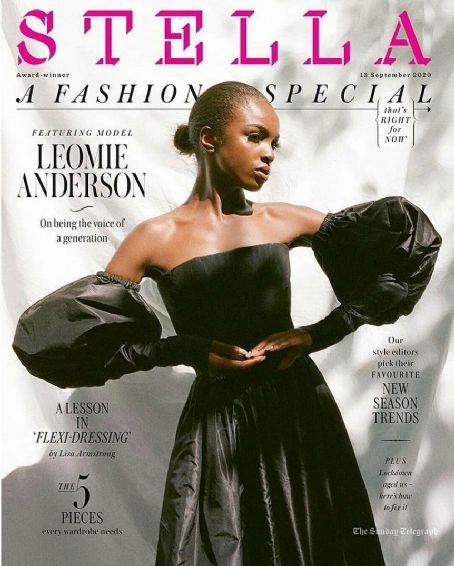 Leomie Anderson, Stella Magazine 13 September 2020 Cover Photo - United ...