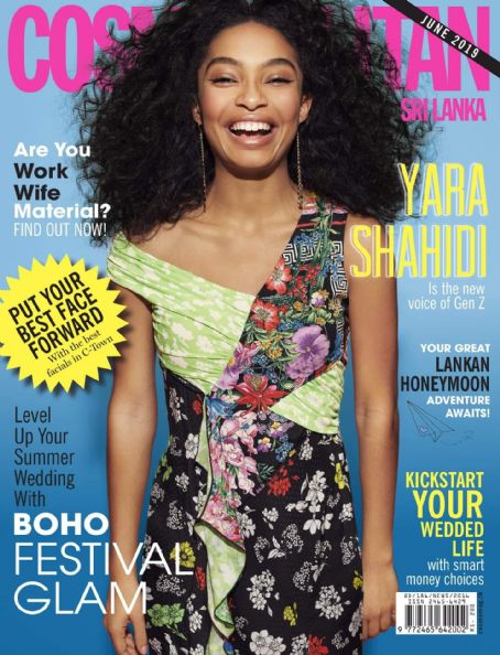 Yara Shahidi, Cosmopolitan Magazine June 2019 Cover Photo - Sri Lanka