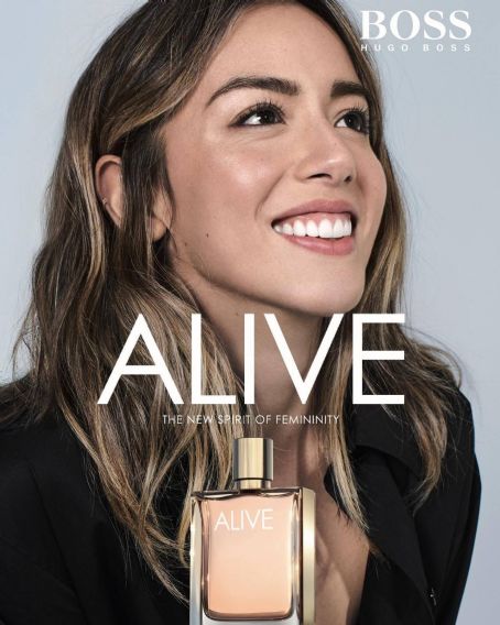 Chloe bennet discount hugo boss