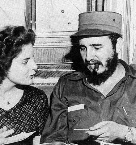Fidel Castro and Marita Lorenz