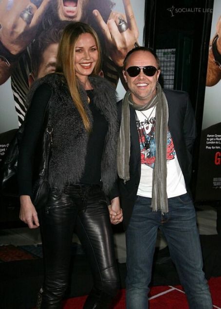 Lars & Connie Picture - Photo of Connie Nielsen and Lars Ulrich ...