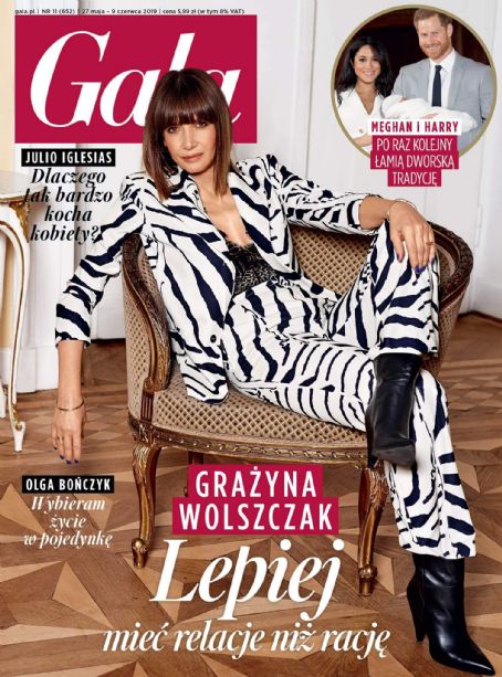 Grazyna Wolszczak Gala Magazine 27 May 2019 Cover Photo Poland