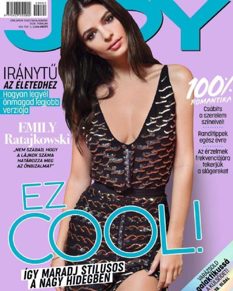 Emily Ratajkowski - Joy Magazine Cover [Hungary] (February 2019)