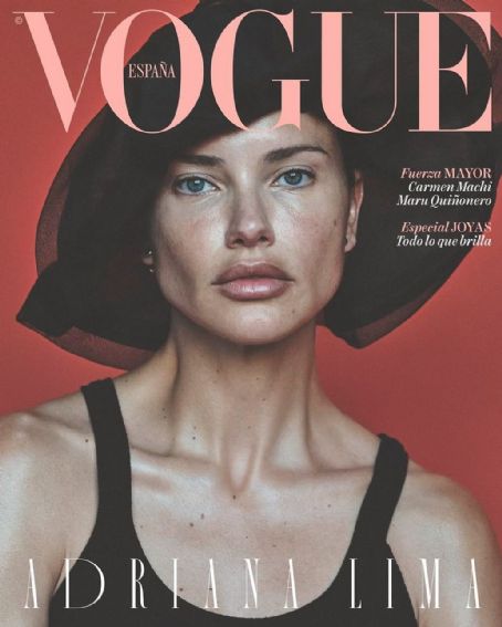 Adriana Lima, Vogue Magazine November 2024 Cover Photo - Spain