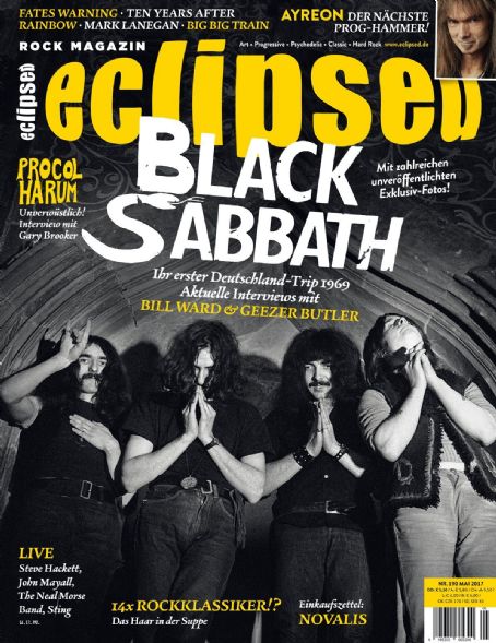 Eclipsed Magazine Cover [Germany] (May 2017)