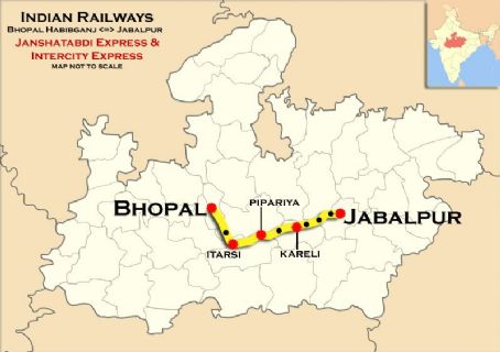 Habibganj - Jabalpur Jan Shatabdi Express