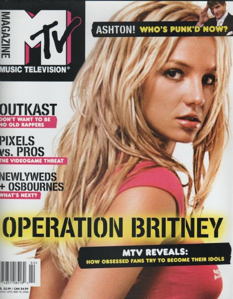 Britney Spears - Mtv Magazine Cover [United States] (March 2004)