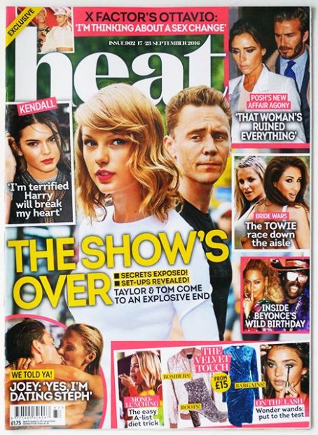 Taylor Swift - Heat Magazine Cover [United Kingdom] (17 September 2016)