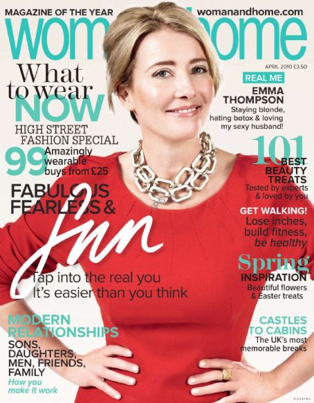 Emma Thompson - Woman&Home Magazine Cover [United Kingdom] (April 2010)