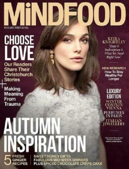 Keira Knightley - MindFood Magazine Cover [Australia] (May 2019)