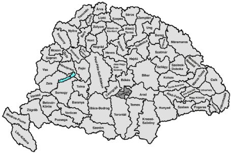 Csanád County