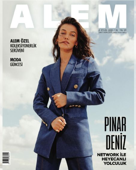 Pinar Deniz - Alem Magazine Cover [Turkey] (21 September 2022)