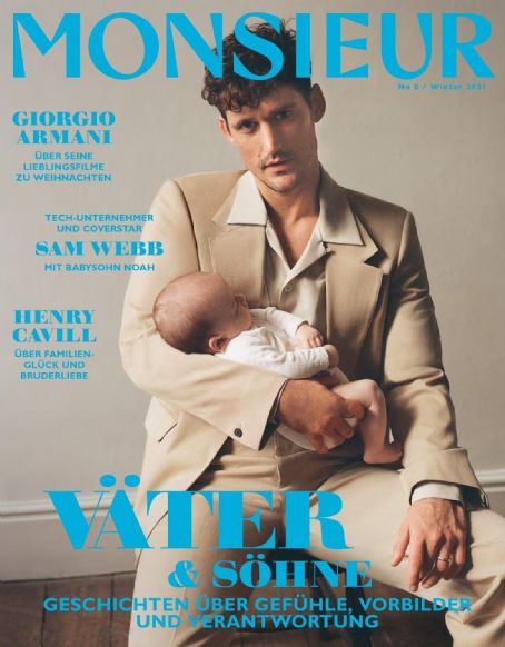 Sam Webb - Monsieur Magazine Cover [Germany] (December 2021)