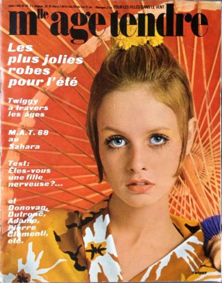 Twiggy Magazine Cover Photos - List of magazine covers featuring Twiggy ...