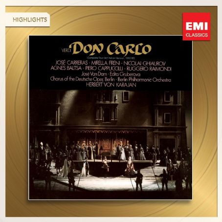 Herbert von Karajan - Verdi: Don Carlo (highlights)
