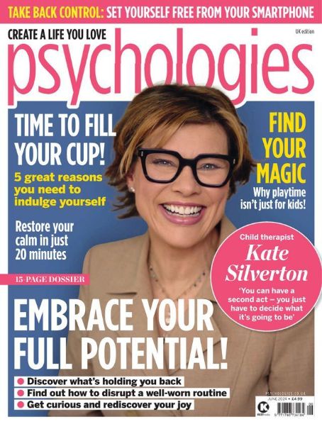 Kate Silverton, Psychologies Magazine June 2024 Cover Photo - United ...