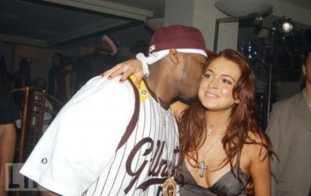 Lindsay Lohan and 50 Cent
