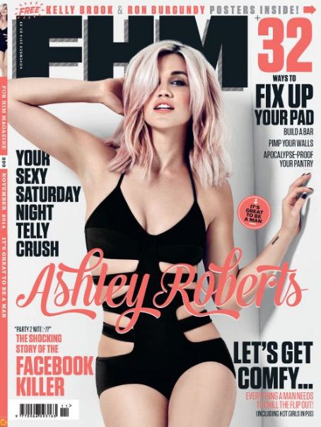 Ashley Roberts - FHM Magazine Cover [United Kingdom] (November 2014)
