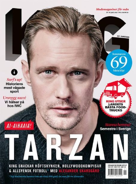 Alexander Skarsgård - King Magazine Cover [Sweden] (July 2016)