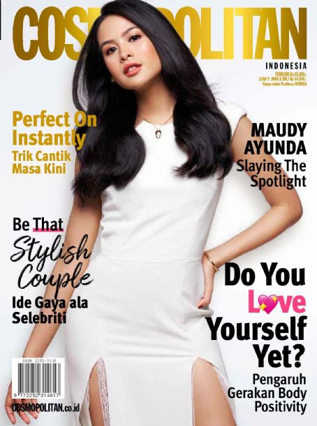 Maudy Ayunda, Cosmopolitan Magazine February 2019 Cover Photo - Indonesia