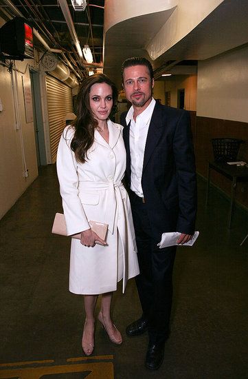 Brad Pitt and Angelina Jolie Have a Date Night at the Theater in LA!