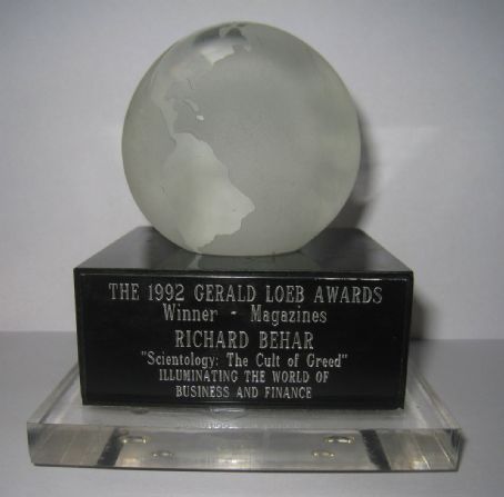 Gerald Loeb Award (List of Award Winners and Nominees)