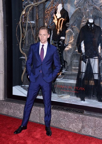 Tom Hiddleston - October 13, 2015-Bergdorf Goodman 'Crimson Peak' Inspired Window Unveiling
