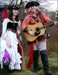 Pirate Shantyman and his Bonnie Lass