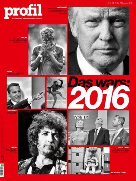 Donald Trump - Profil Magazine Cover [Austria] (19 December 2016)