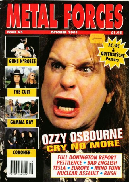 ozzy osbourne metal cover