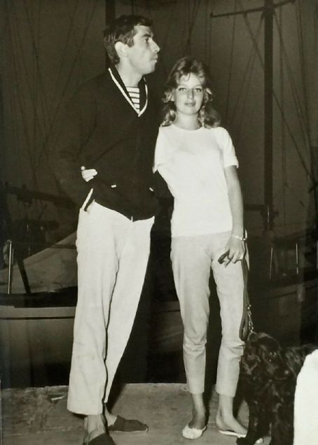Roger Vadim and Annette Stroyberg
