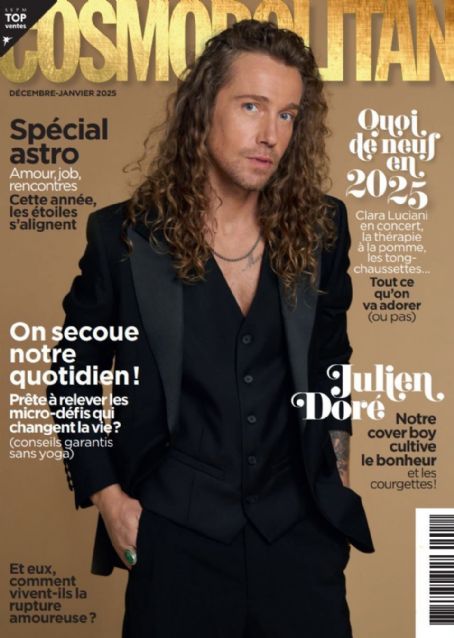 Julien Doré - Cosmopolitan Magazine Cover [France] (January 2025)